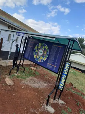 Career Compass Wheel Guide Double-Sided With Canopy Shade