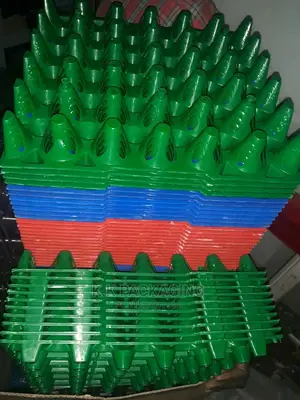 All Colours Plastic Egg Trays