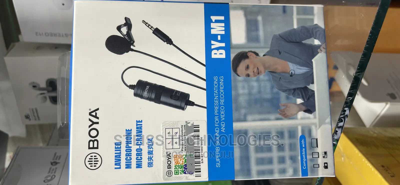 Lavalier Microphone.