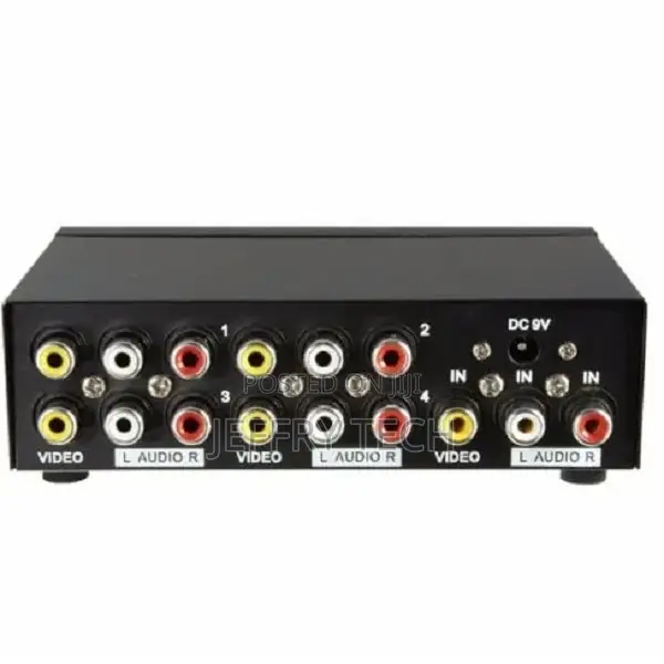 12 Ports Av Video and Audio Splitter