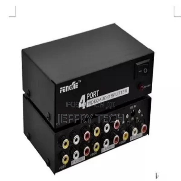 1 in 4 Out RCA AV Splitter.