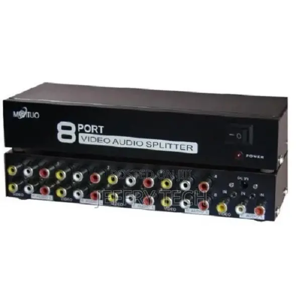8 Ports Av Splitter