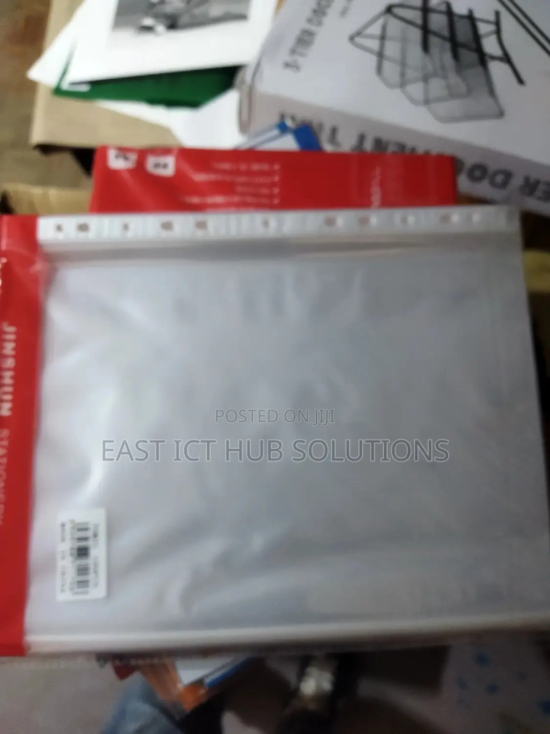 Punched Pockets A4 100 / Clear Multi Punch Sleeves Filing
