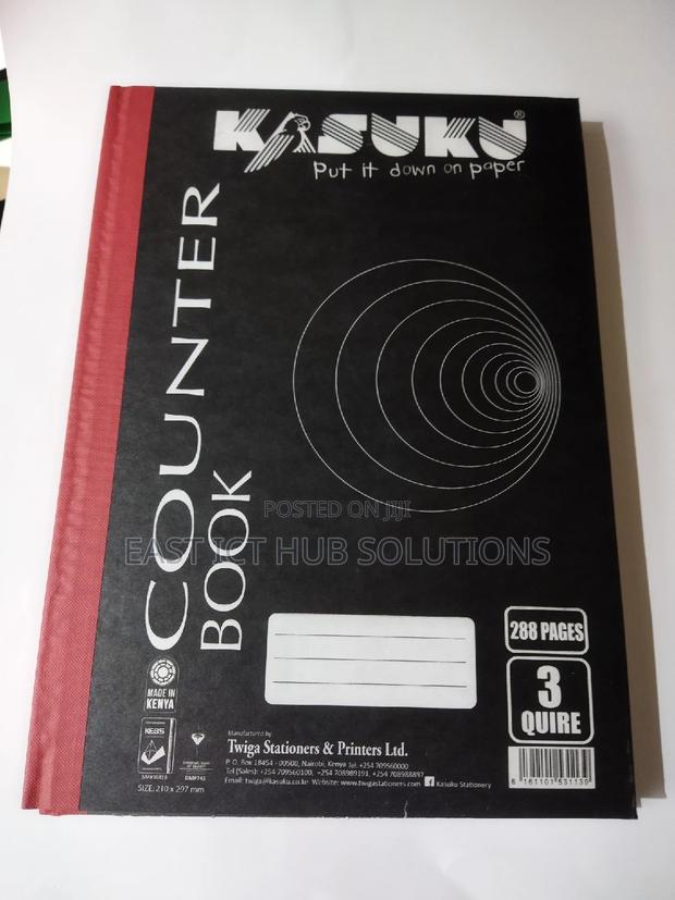 Kasuku Counter Book A4 All Quires - thumbnail 3