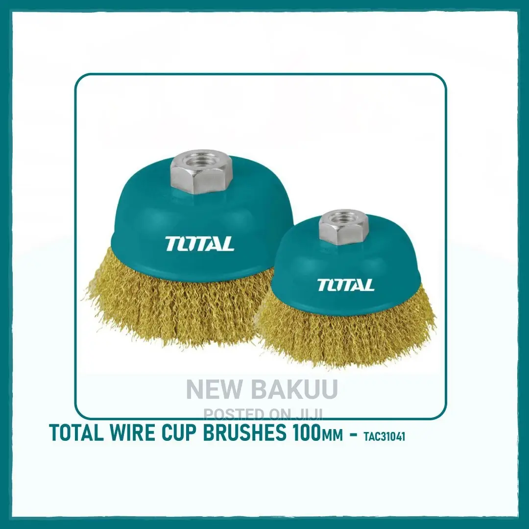 Total Wire Cup Brushes 100mm (Tac31041)