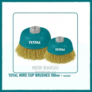 Total Wire Cup Brushes 100mm (Tac31041)