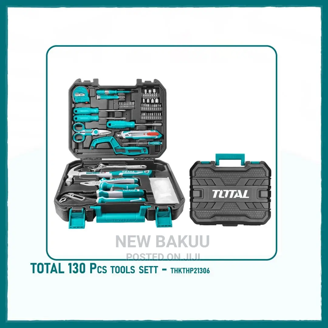 TOTAL 130 Pcs Tools Set (THKTHP21306)