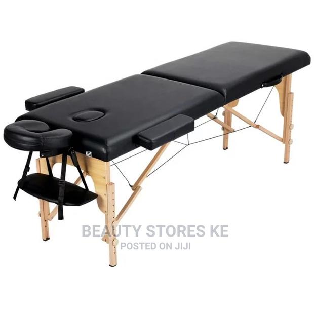 Wooden Foldable Massage Bed and Portable Beauty Massage Bed