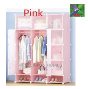 3column Plastic Wardrobe