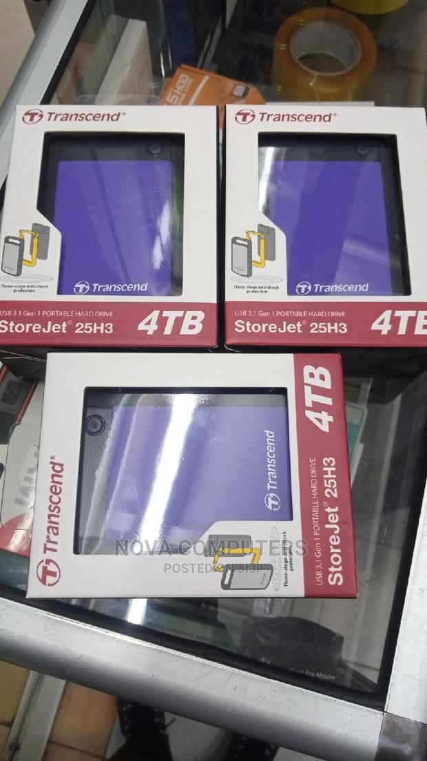 4 Tb Transcend HDD Purple - main view
