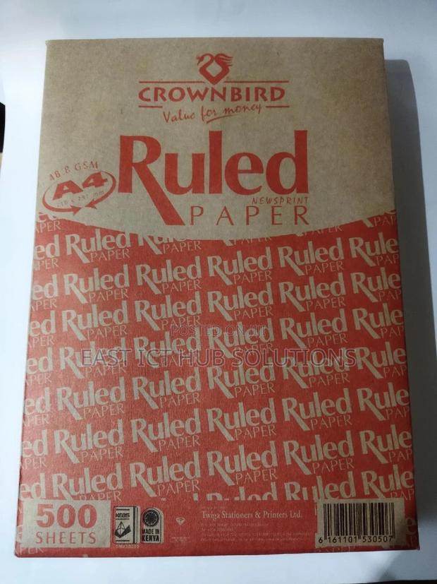 Newsprint Rulled Foolscaps 500pcs - thumbnail 2