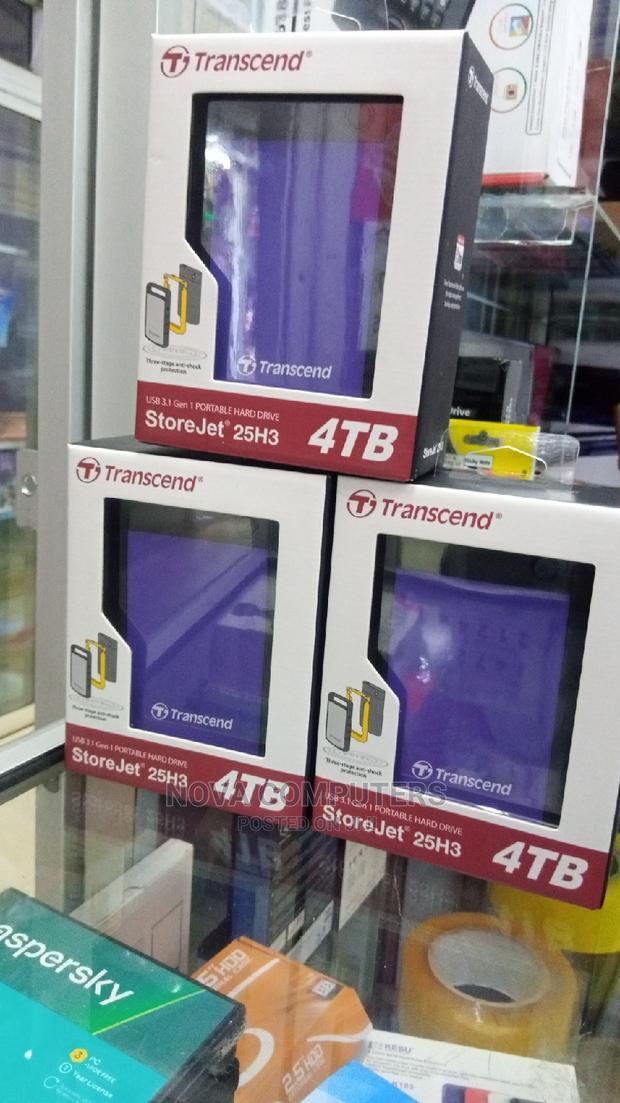 4tb Transcend External Portable HDD - main view