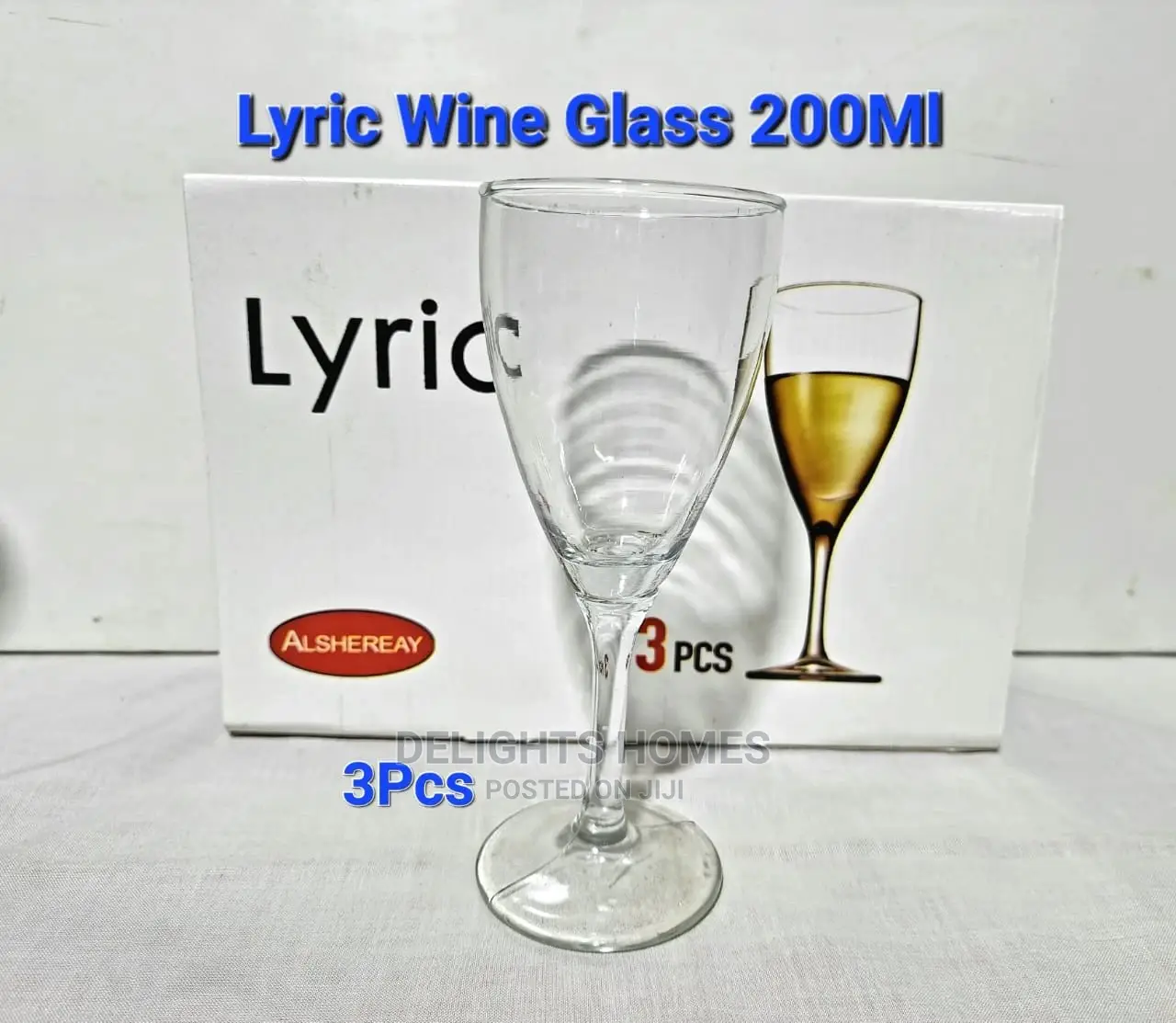 Lyric Wine Glass 3pcs
