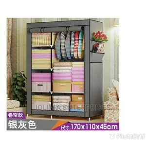 Portable Metallic Wardrobe