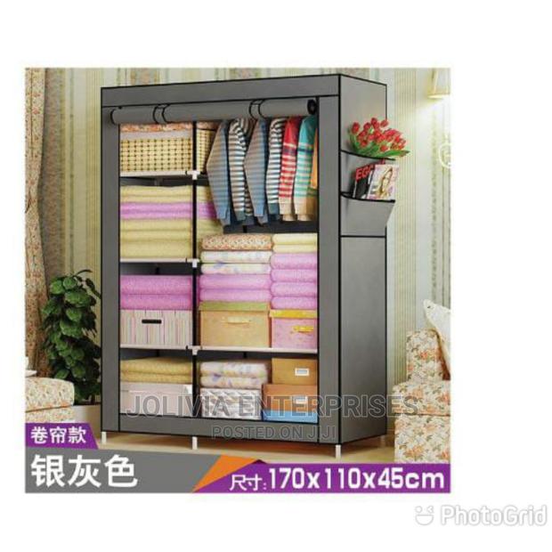 Portable Metallic Wardrobe