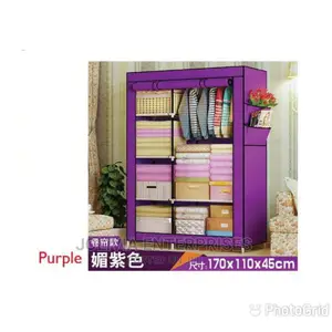 Portable Metallic Wardrobe