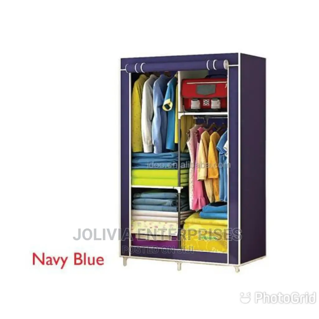 Portable Metallic Wardrobe