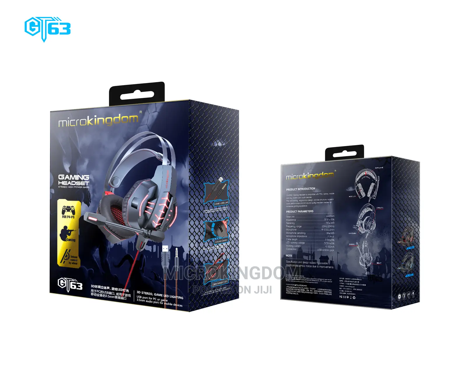 Microkingdom Gt63 Headphone