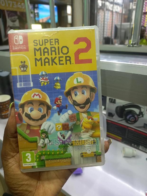 Super Mario Maker 2 - main view