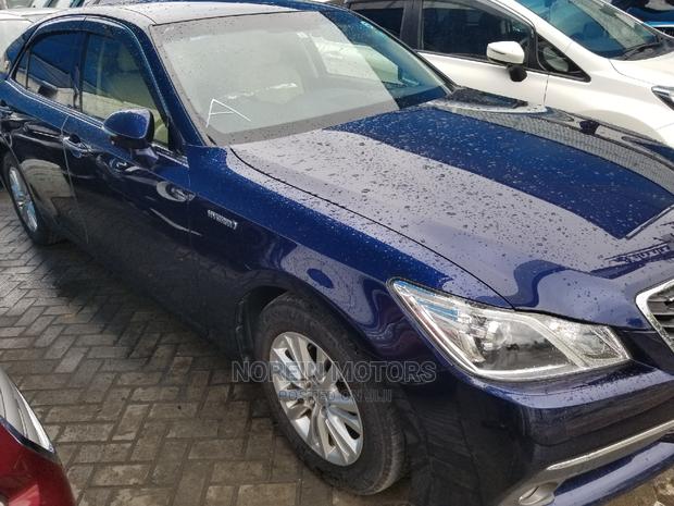 Toyota Crown 2015 Blue - thumbnail 3