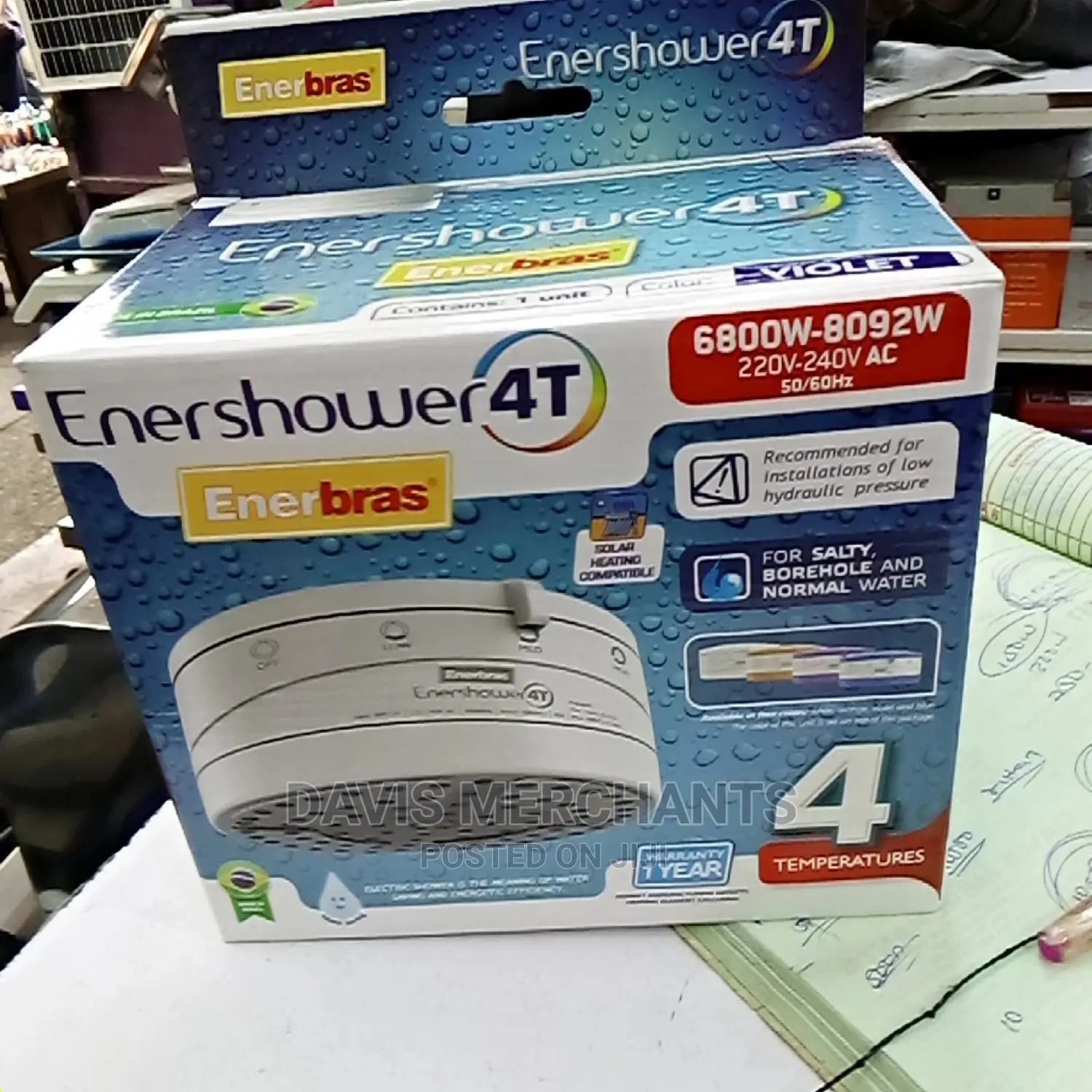 New Enershowers