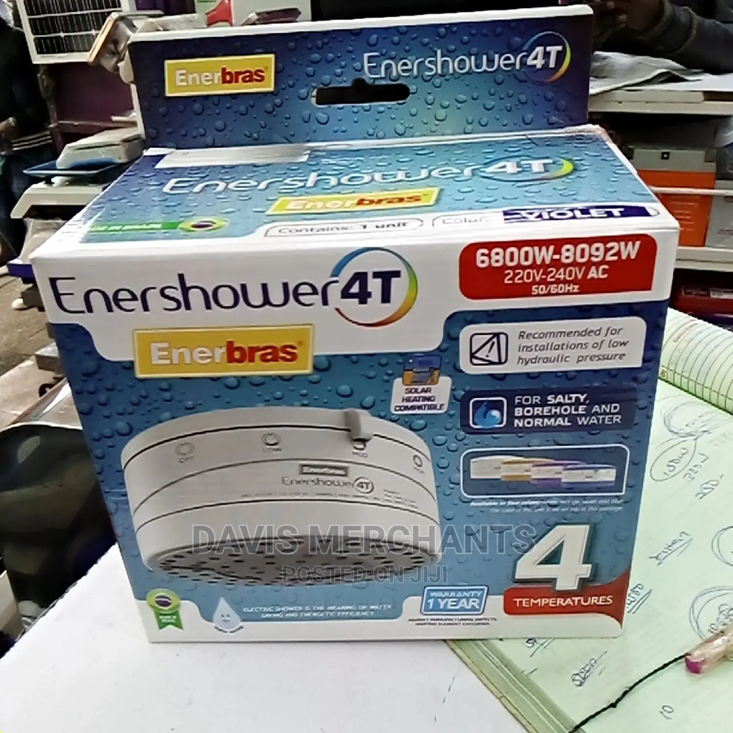 New Enershowers
