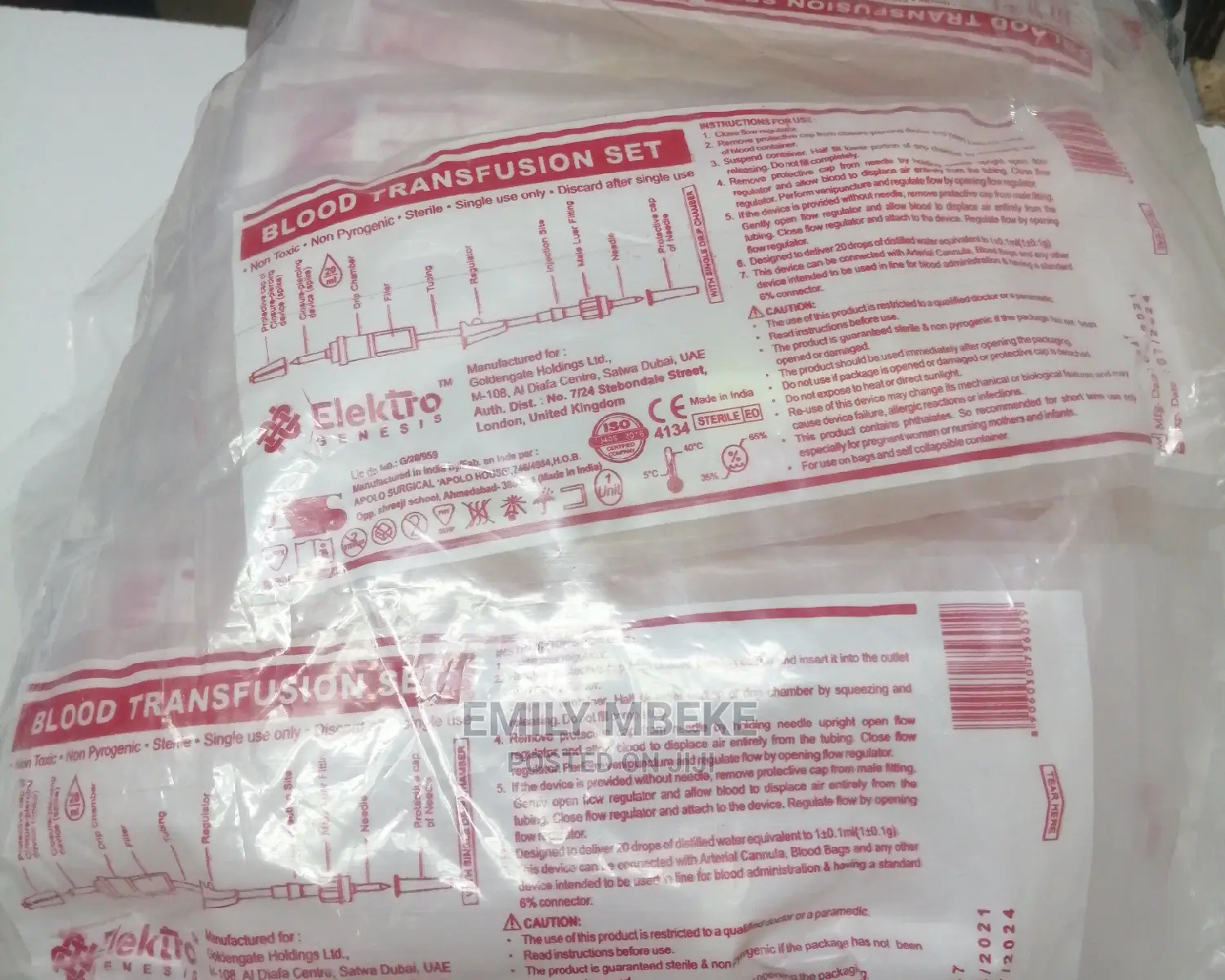 Blood Transfusion Set