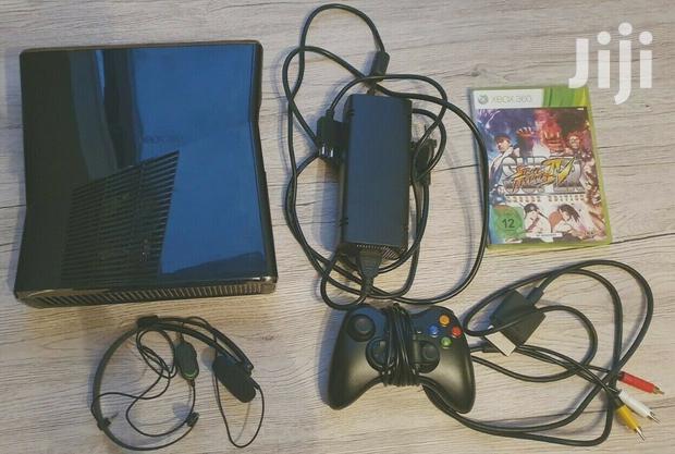 Microsoft Xbox 360 and 10 Games Loaded - main view