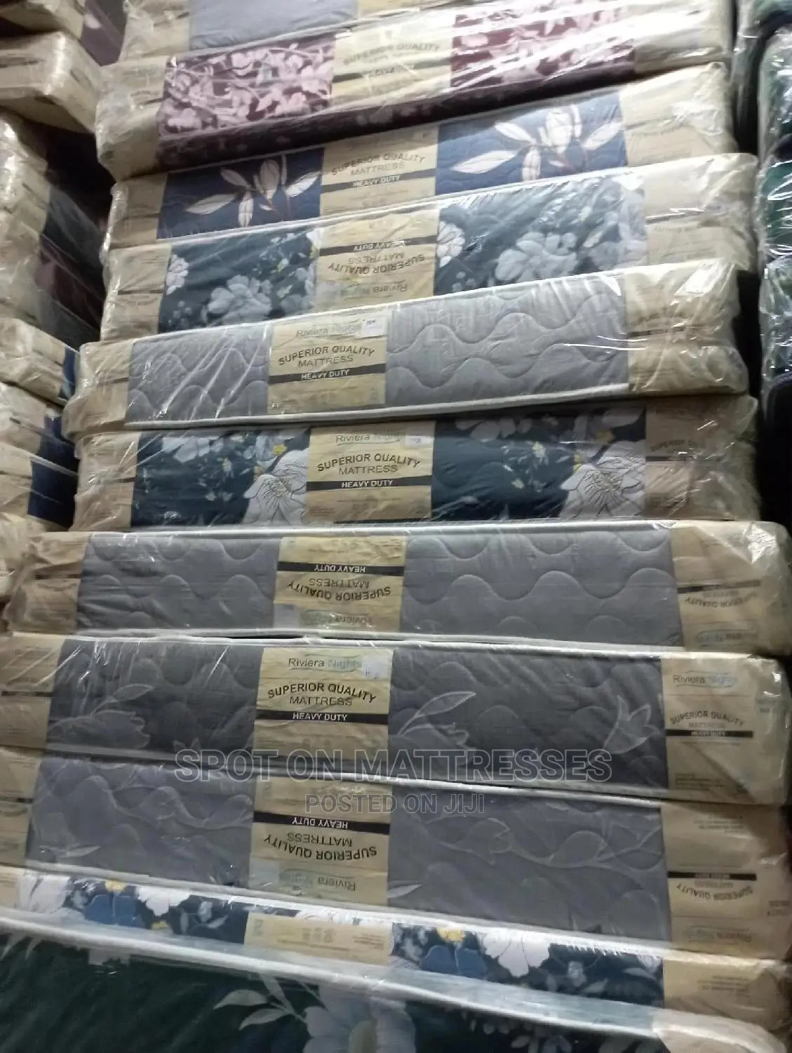 5by6 Heavy Duty Quilted Mattresses 8inch