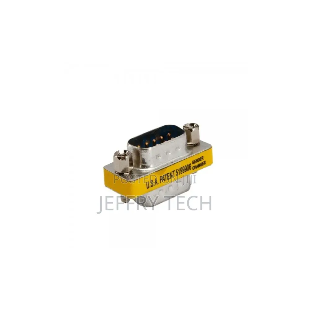 Serial RS232 9 Pin DB9 Male to Male Adapter AL588