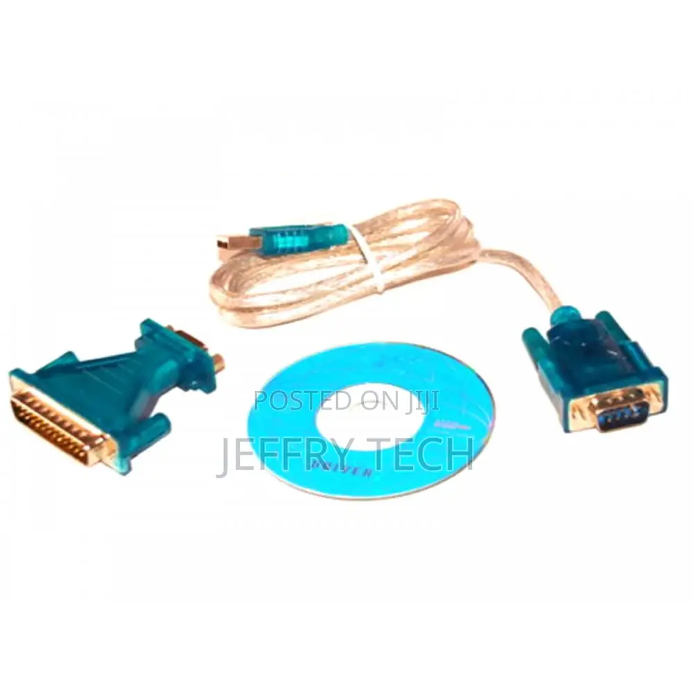 USB to RS232 Com Port 9 PIN Serial DB25 DB9 Adapter Cable Co