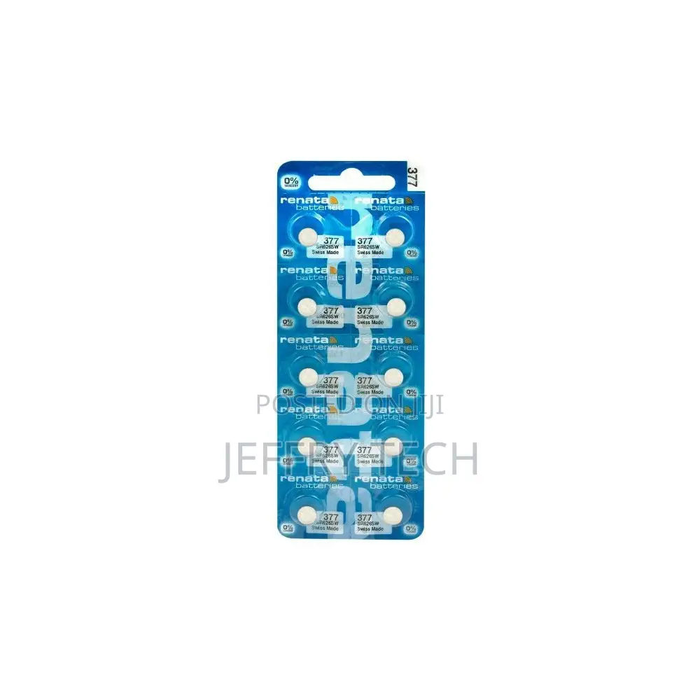 Renata 377 / 376 / SR 626 SW / G4 1.55V Alkaline Button Cell