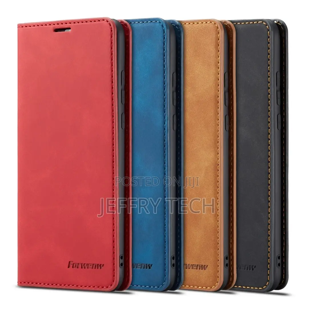 Huawei P30 Lite Flip Leather Case With Holder Card Slots