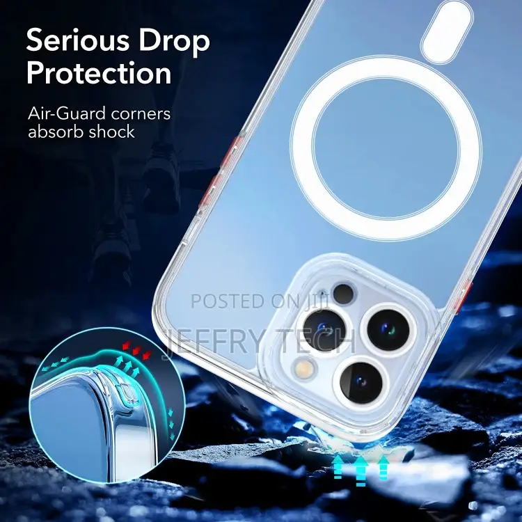 TPU + Acrylic Magsafe Phone Case for iPhone 13 Pro Max