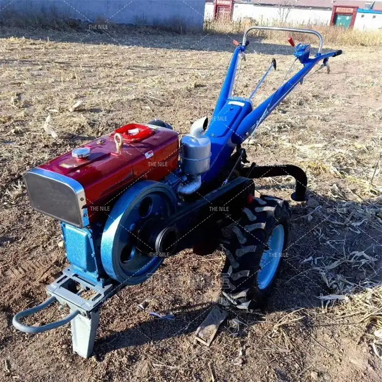 Diesel Engine Walk Tractor Rotary Tiller