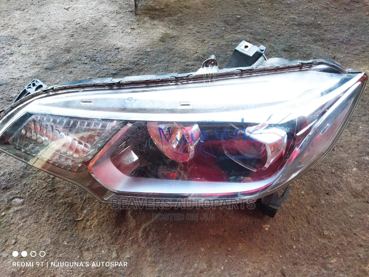 Honda Fit 2015 Zenon Headlight