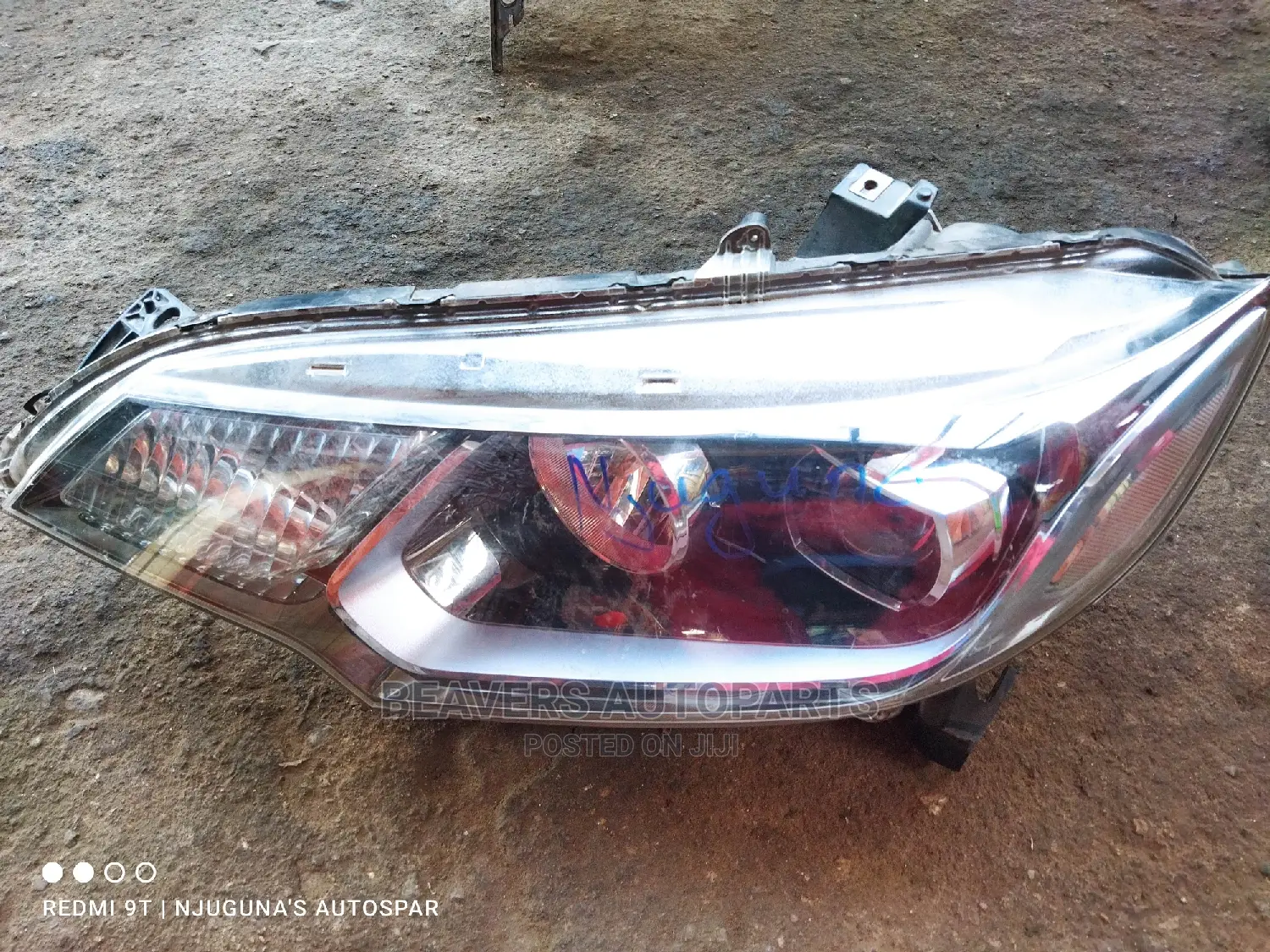Honda Fit 2015 Zenon Headlight