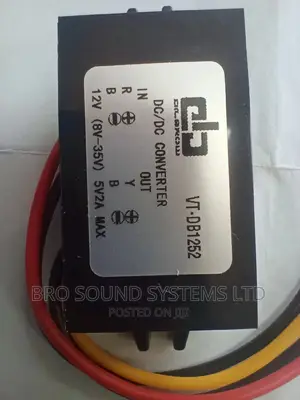 DC TO DC CONVERTER 24volts or 12 Volts TO 5volts 2amps