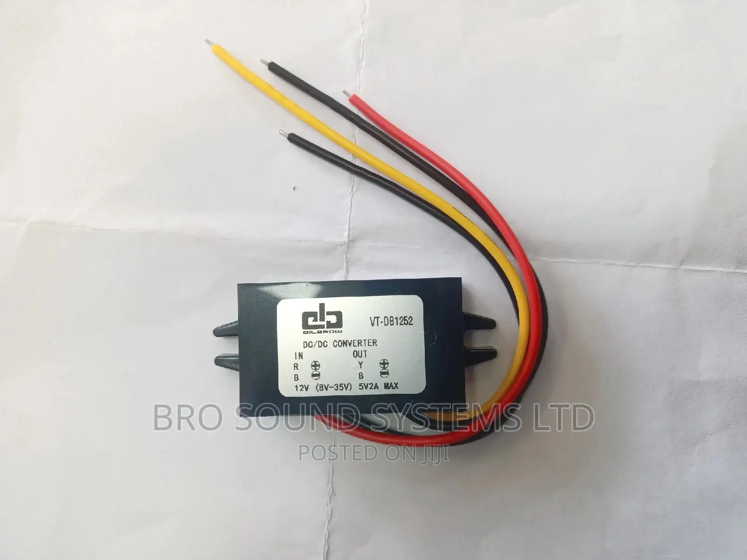 DC TO DC CONVERTER 24volts or 12 Volts TO 5volts 2amps