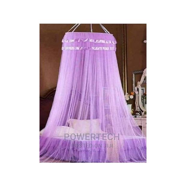 Big Round Mosquito Net - Purple - main view