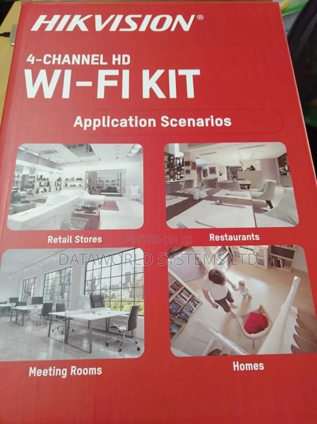 Hikvision NK44W1H-1T(WD) 4 Channel 4MP Wi-Fi Kit