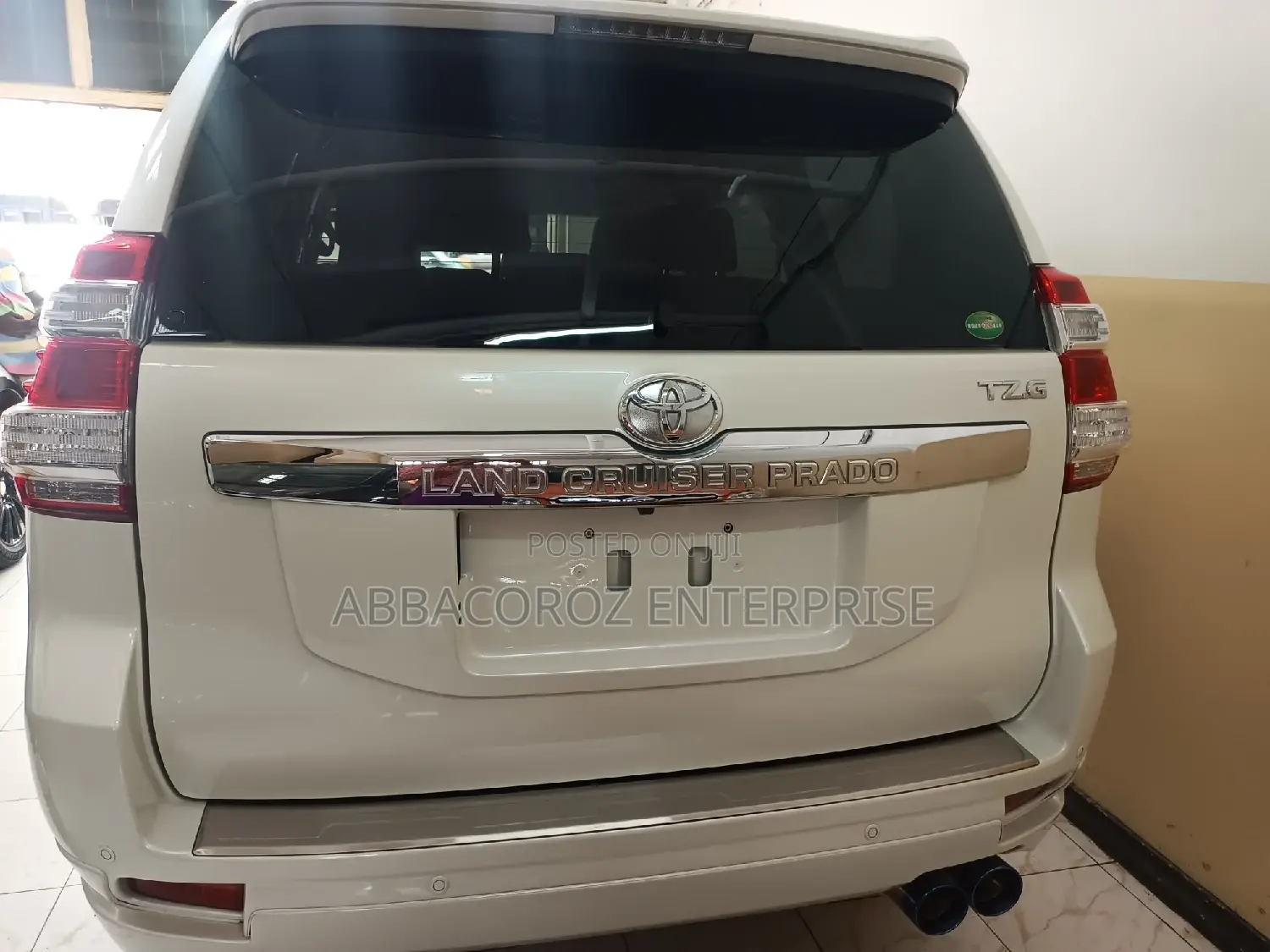 Toyota Land Cruiser Prado 2.8 D-4D 2015 White