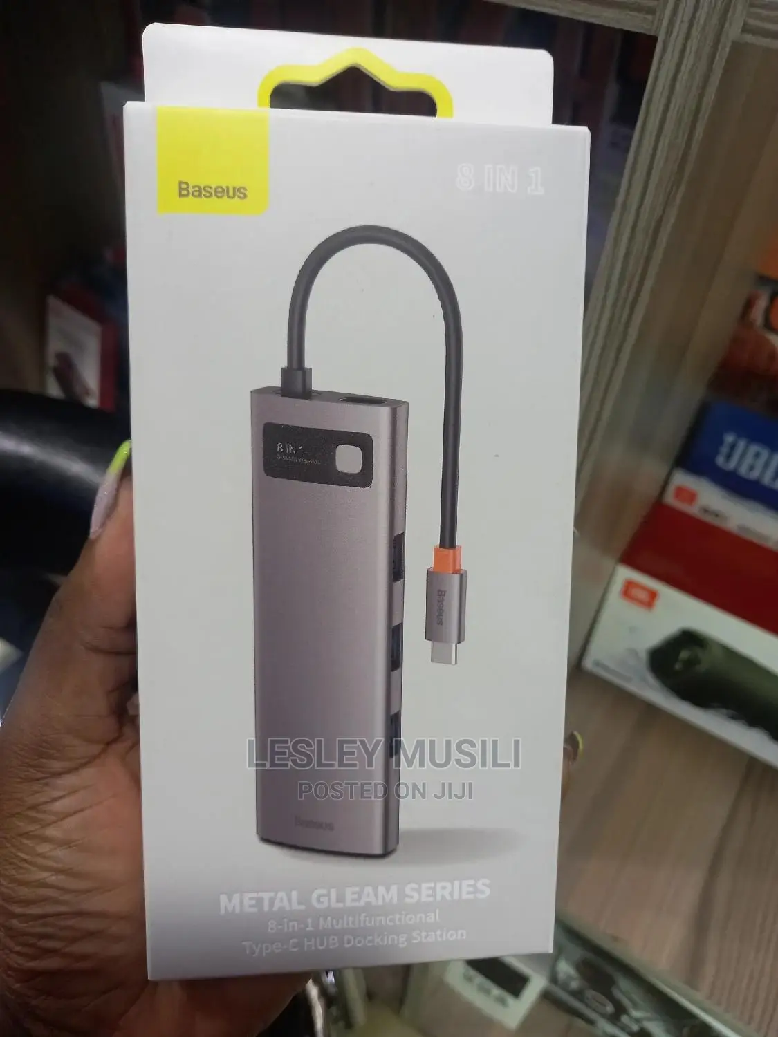 Baseus Usb Hub 8 in 1 Type C for Macbooks