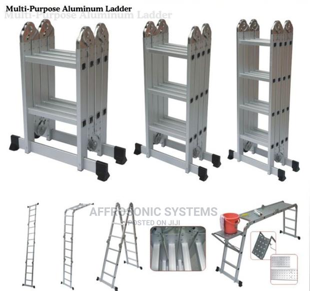 4by2 Multipurpose Alluminium Ladder - thumbnail 2