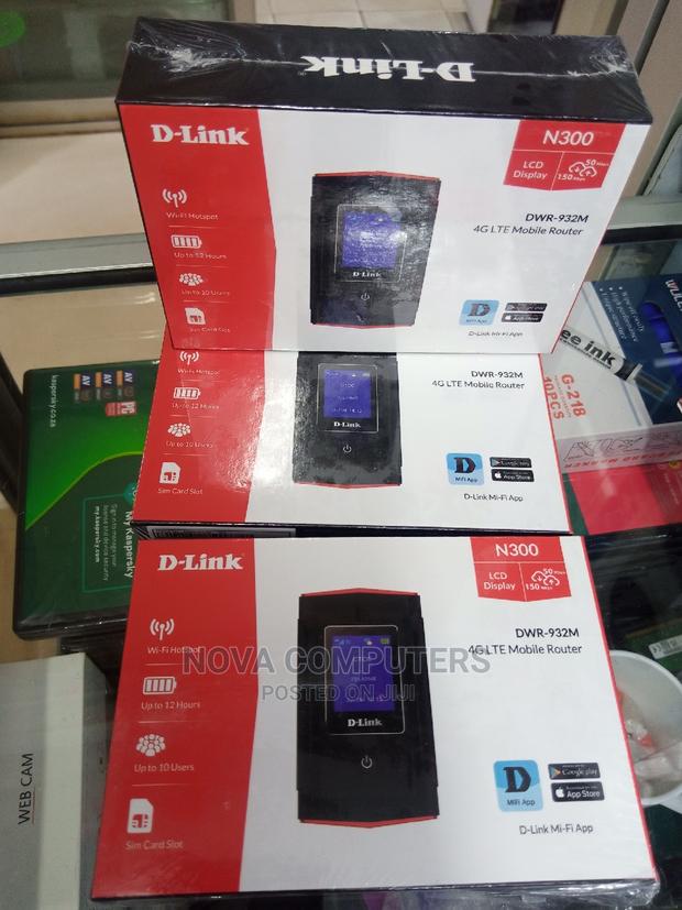 D-Link 4G LTE Mifi - main view