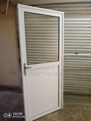 Half Glazed Aluminum Door
