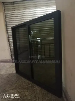 One Way Glass Sliding Window