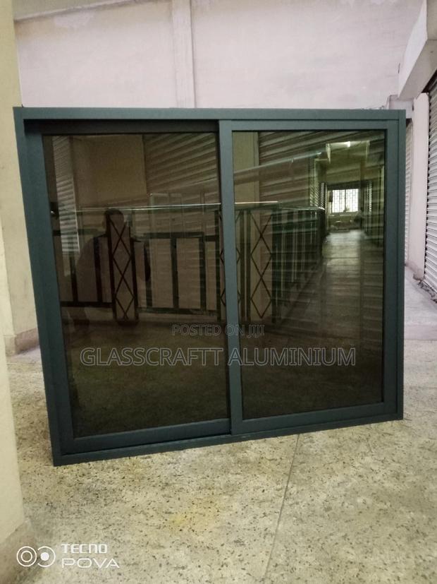 One Way Glass Sliding Window