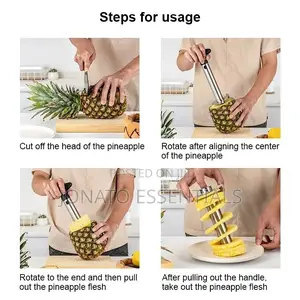 Stainless Steel Pineapple Peeler, Pineapple Slicer