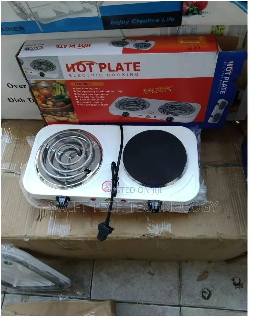 2 in 1 Hot Plate Hot Plate and Coil